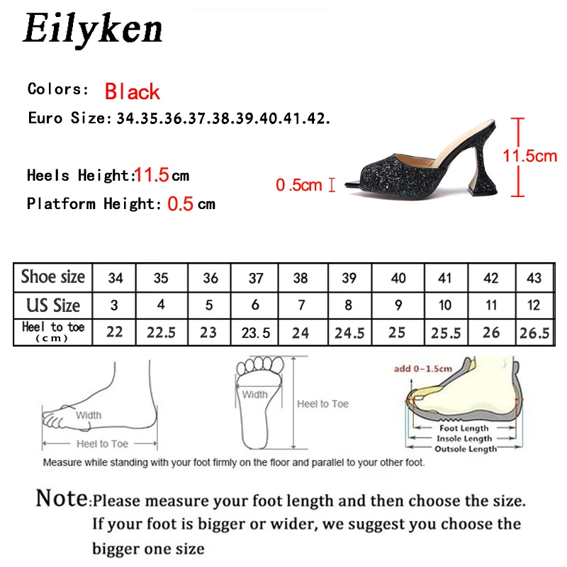 EilyKen/Новинка года; сезон лето; расшитые блестками тканевые тапочки; пикантные женские туфли без задника с острым носком; Модные Босоножки на каблуке с украшениями