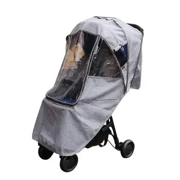 

Baby Stroller Raincoat Cover Trolley Umbrella Car Rain Cover Baby Stroller Windshield Stroller Accessories Trolley Accessories