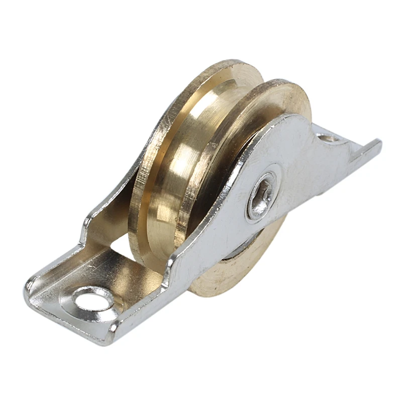 

1.3" Dia Single Roller Double Bearing Window Sash Pulley Wheel