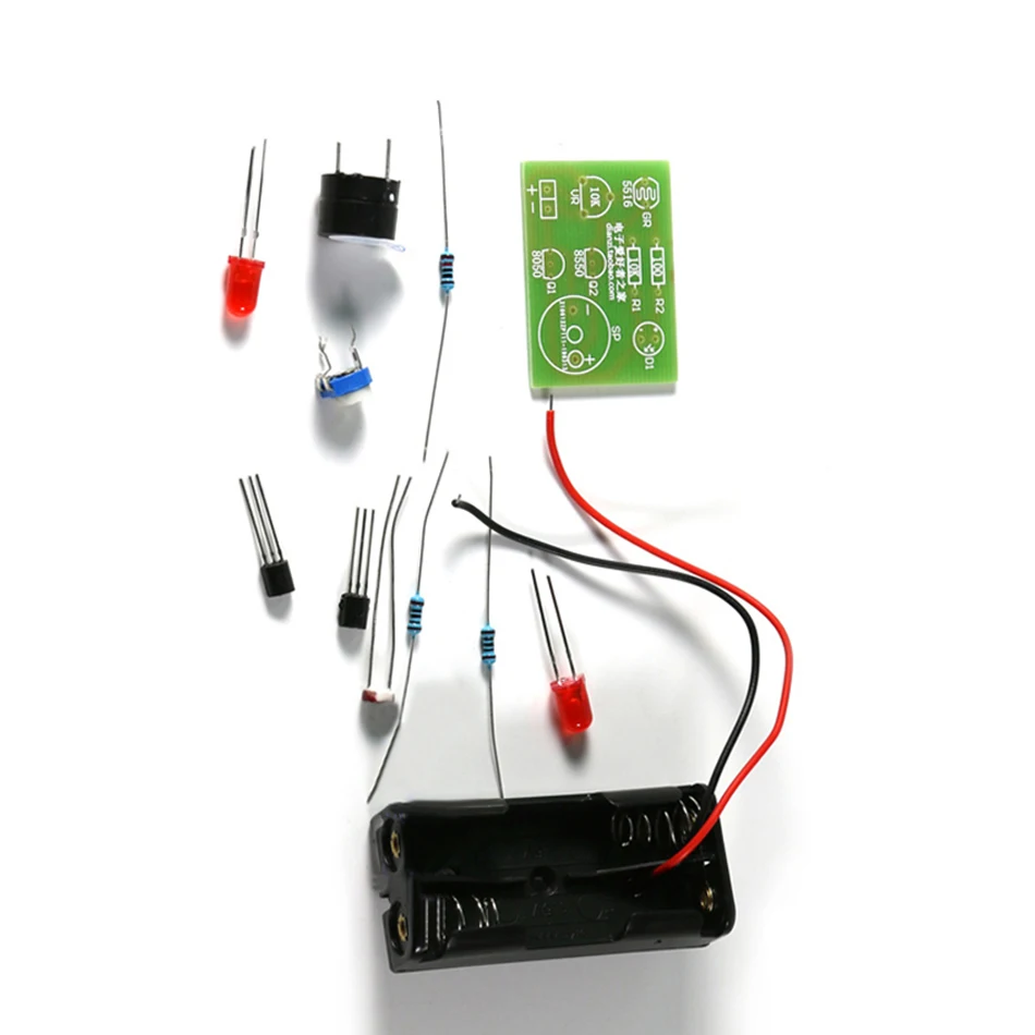 Electronic DIY Kit Light Sensor Module Sensor Module Photosensitive Sound Light Alarm DIY Kit Electronic Production Invention Assembly Sound and Light Sensor Module Device Suite