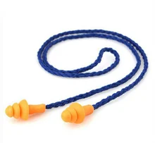 Bouchons d'oreille en Silicone souple, protège-oreilles, réutilisables, réduction du bruit, 10 pièces