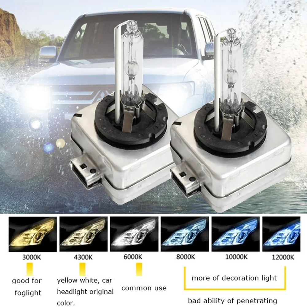 2pcs Common use led D1R D1S D2R D2S D3R D3S D4R D4S led bulb12V canbus 6000k