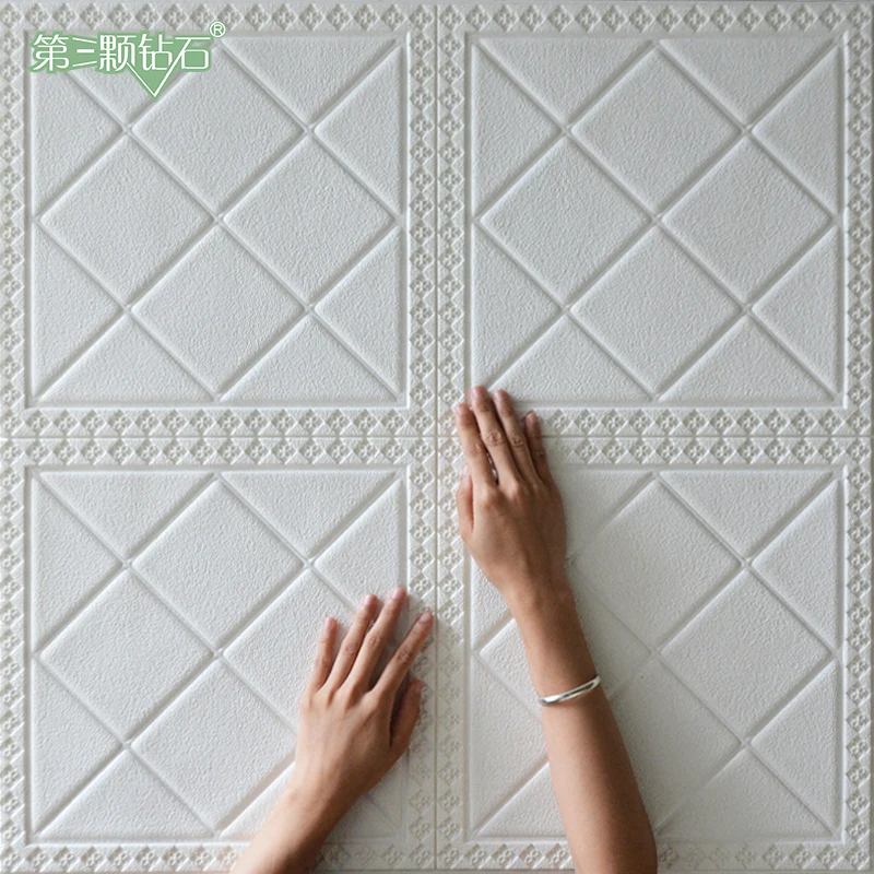 3D пенопластовая настенная наклейка домашнее украшение DIY водонепроницаемые