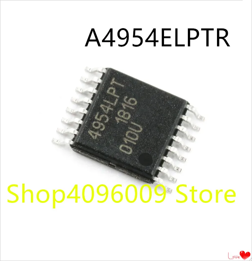 Новинка 10 шт./лот A4954ELPTR-T 4954LPT A4954ELP A4954 HTSSOP-16 IC | Электроника