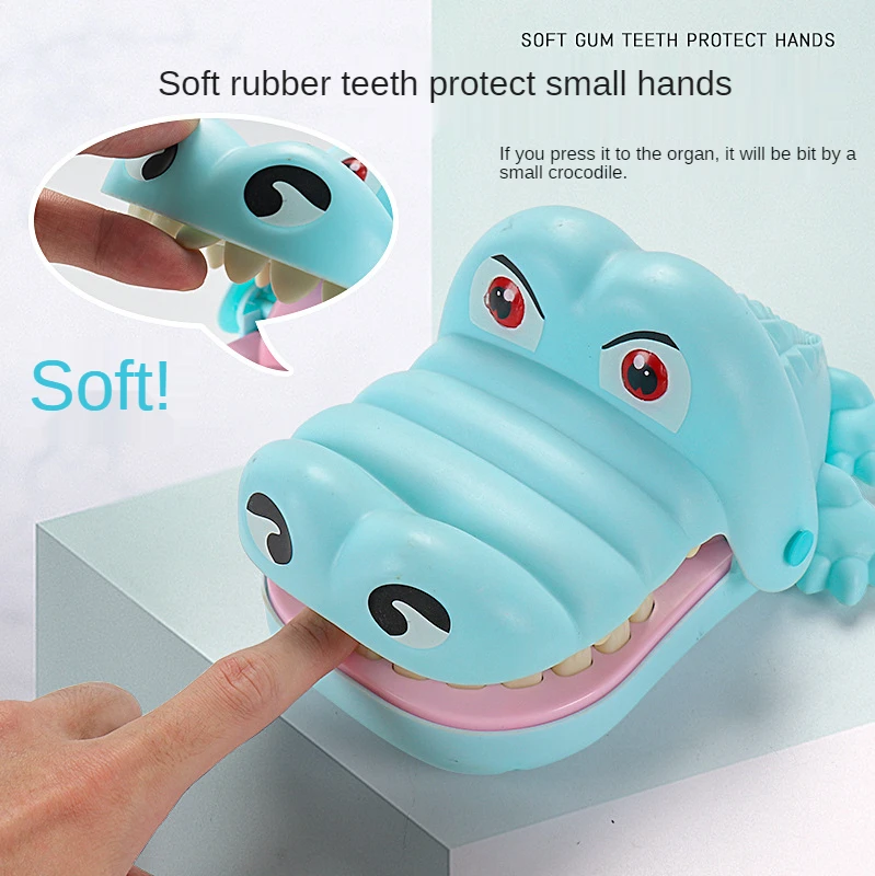 Fun biting toys children's funny large crocodile fingers spoofing | Игрушки и хобби