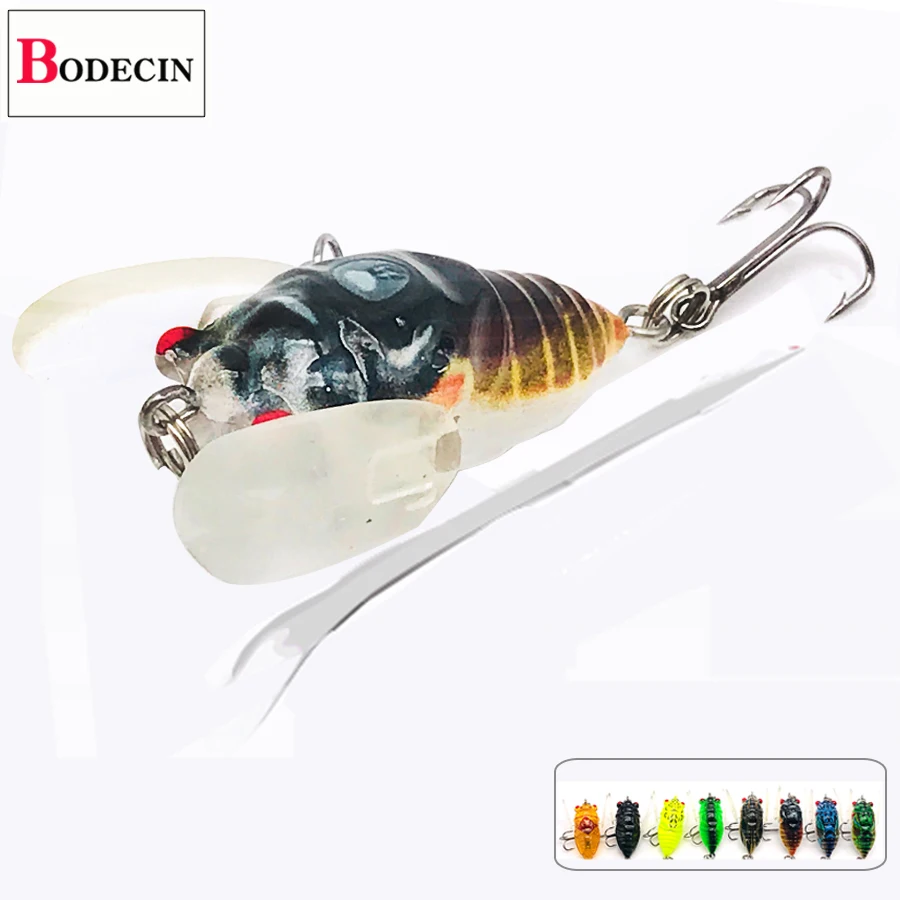 

Cicada Swimbait Jerkbait Fishing Tackle/Baubles/Artificial/Fake Baits For Trout Perch Trolling Insect/Hard/Fishing/Surface Lure