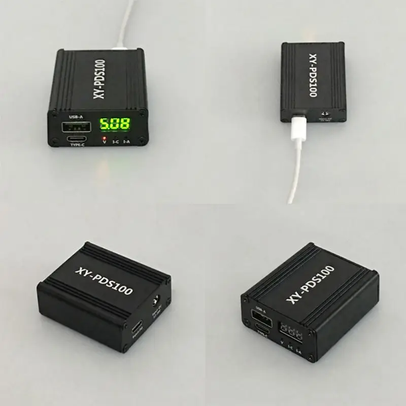 XY-PDS100 QC4.0 QC3.0 Type-C 100W 스텝 다운 휴대 전화 빠른 충전기 모듈 Hua-wei SCP/FCP for App-le PD for Qualcomm