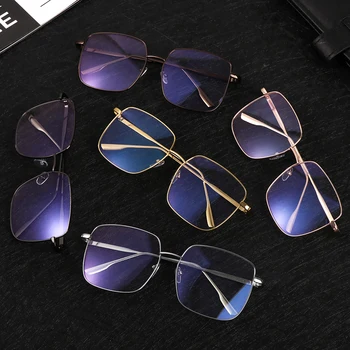 

Fashion Women Oversized Square Clear Glasses Eyewear Korean Spectacle Frames Transparent Oculos Eyeglasses Fake Glasses