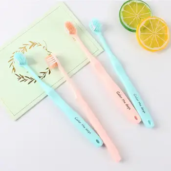 

1 pcs Soft Bristle Toothbrush Household Travel Portable Wide Head Toothbrush Eco-friendly adults oral care Tooth Teeth Brush