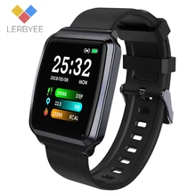 Lerbyee KY116 Смарт-часы с большим экраном для мужчин спортивные Смарт-часы с браслетом часы Bluetooth сердцебиение кровяное давление педометр