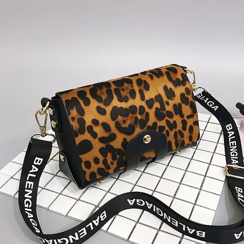 

new Female Crossbody Bags For Women 2019 High Quality PU Famous Brand Leopard Luxury Handbag Sac A Main Ladies Shoulder Bag