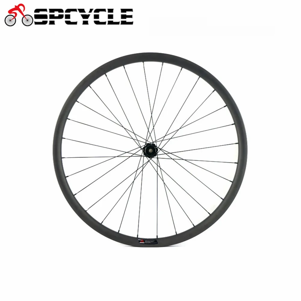 Discount Spcycle 29er Full Carbon MTB Bicycle Wheels 29er Mountain Bike Carbon Wheelset DT350 Hubs Front 100*15mm Rear 142*12mm 2
