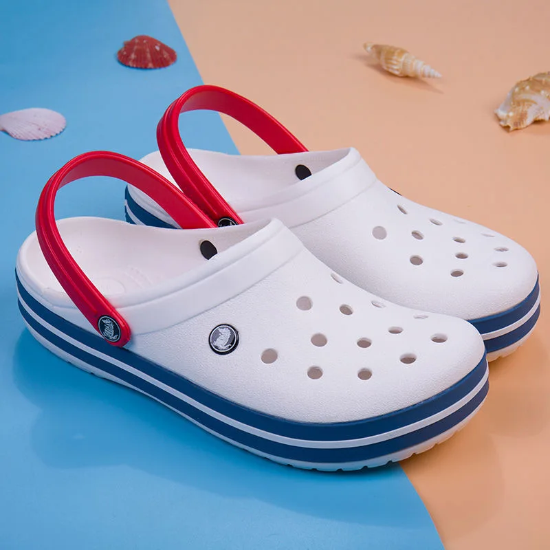 Men's Summer Sandals Women Casual Outdoor Shoes Clog Non-slip Couple's Home Bathing Slipper Light Flip Flop Fashion Croc for Men 17 H5b4d0669ffc54d35b40c118878c1f2ecH