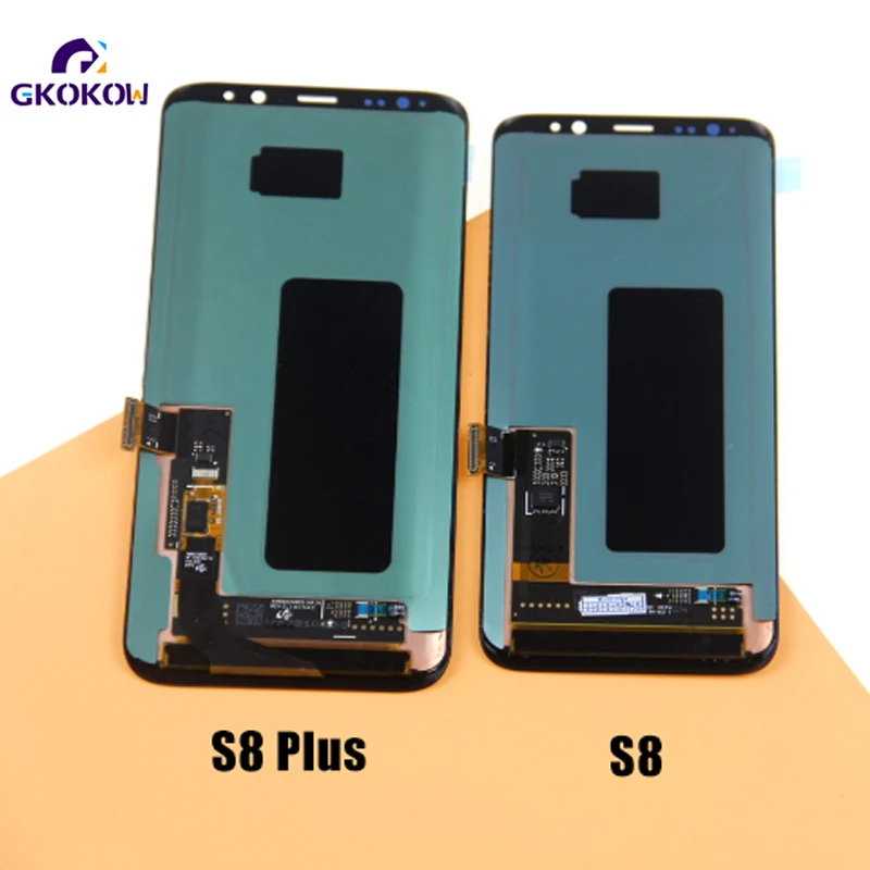 

For SAMSUNG Galaxy S8 G950 G950F LCD Display Touch Screen Digitizer Replacement For SAMSUNG S8 Plus G955 G955F LCD