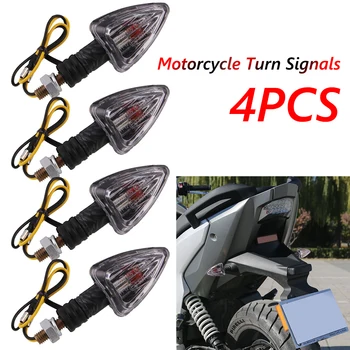 

Arrow Motorcycle Turn Signal Light Housing Universal with Carbon Fiber Look for Outdoor Personal Car Parts Decoration