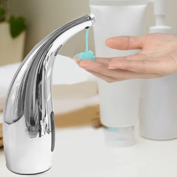 

Home Kitchen Bathroom Automatic Hand Liquid Soap Dispenser Infrared Motion Sensor Touchless IP67 Waterproof Holder Accessories