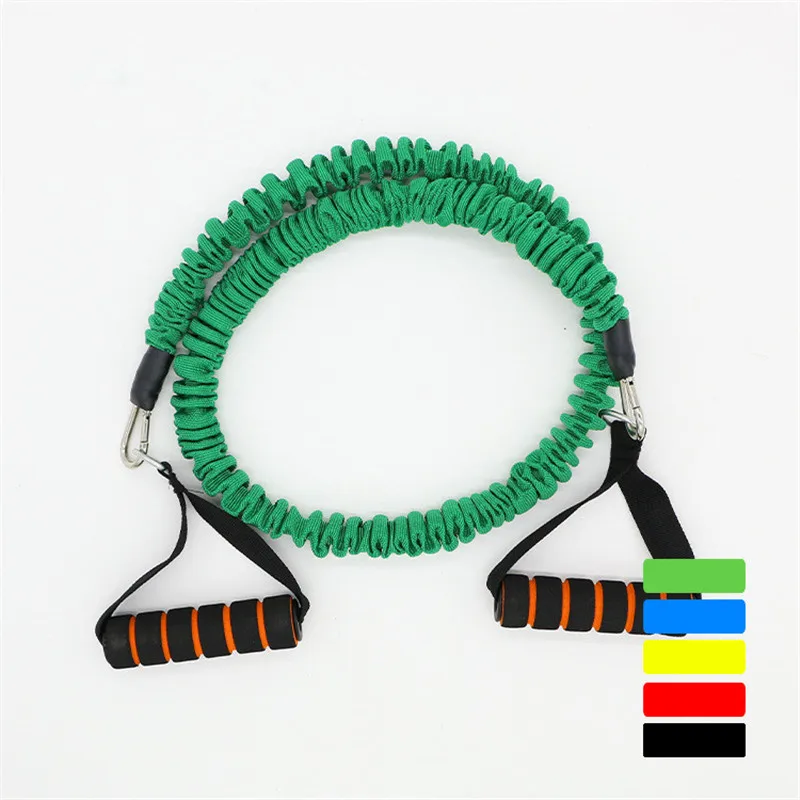 5 Colors Yoga Pull Rope Fitness Resistance Bands Exercise Tubes Practical Training Elastic Band Rope Yoga Workout Cordages 5 Colors Yoga Pull Rope Fitness Resistance Bands Exercise Tubes Practical Training Elastic Band Rope Yoga Workout Cordages