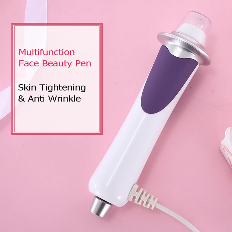 5 In 1 Radiofrequency Facial Wrinkle Remover Beauty Instrument Microcurrents For Face Repair Skin Household Pore Cleaner Tool