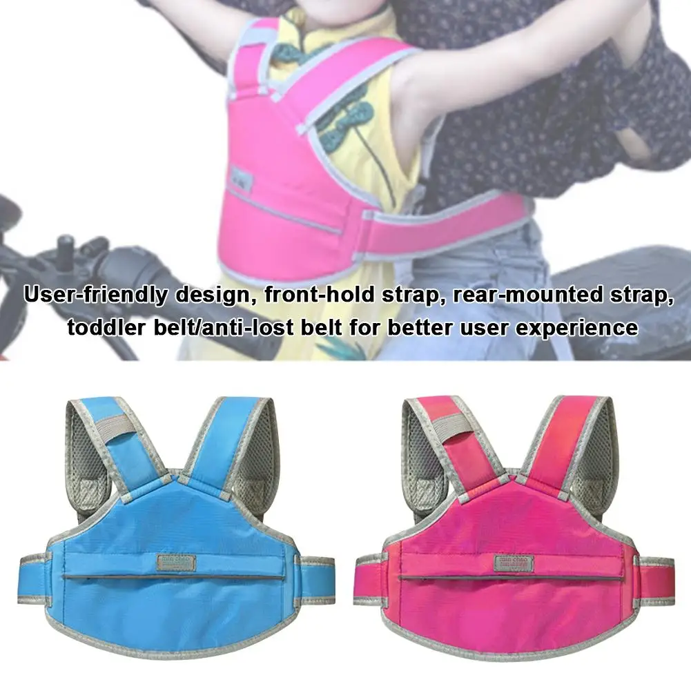 Children Safety Seat Strap Breathable Comfortable Belt Harness For Electric Car Motorcycle Bicycle Scooter Kids |