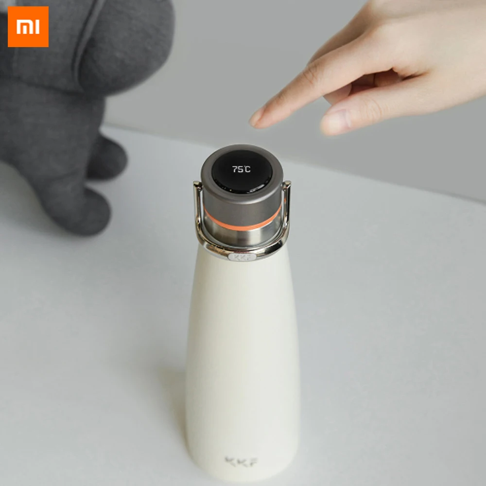 

Xiaomi KKF Vacuum Bottle 24h Insulation Thermoses Stainless Steel Thermos Flask Travel Sport Mug 475ML OLED Temperature Cup