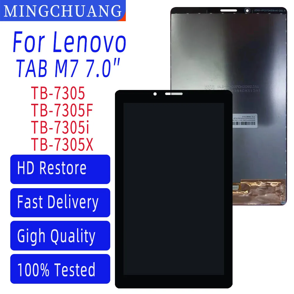 Para Lenovo Tab M7 7 TB-7305 TB-7305F TB-7305i TB-7305x 3G 4G WIFI pantalla LCD y montaje de digitalizador con pantalla táctil