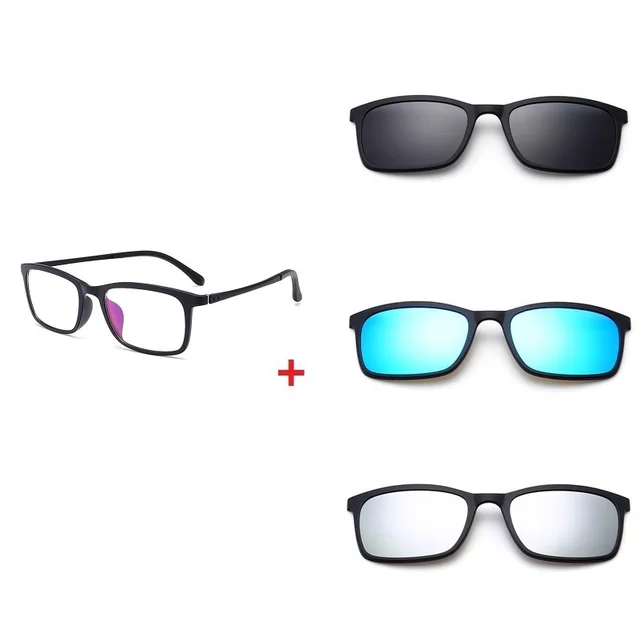Zerosun gafas de sol polarizadas para hombre y mujer, anteojos de sol con Clip, montura TR90, sobre lente, espejo de conducción, antideslumbrante, vista nocturna|De los gafas de - AliExpress