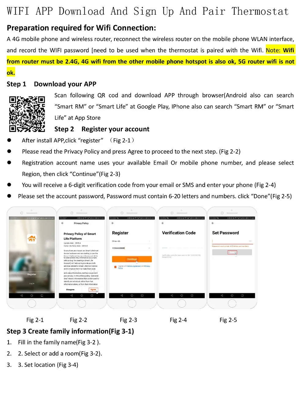 Tuya WIFI APP Download And Sign Up And Pair Thermostat-1