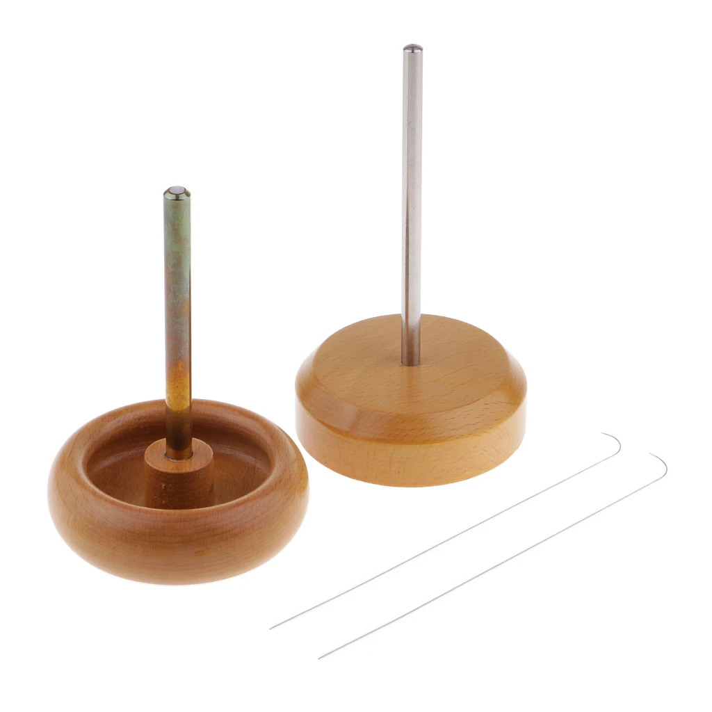 Супер удобный деревянный шарик и изогнутые иглы для вращения и шнура бисера погрузчик семян бисер на нити инструмент бусина для изготовления украшений устройство