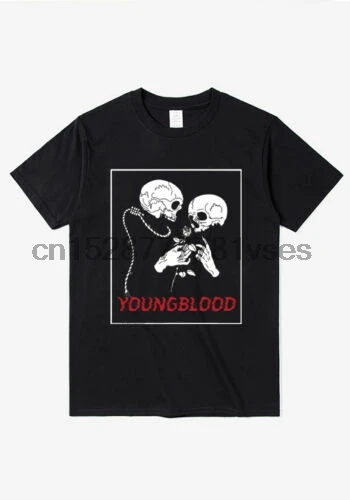 Youngblood 5SOS 5 Seconds of Summers Черная Мужская футболка с логотипом унисекс на заказ принтом