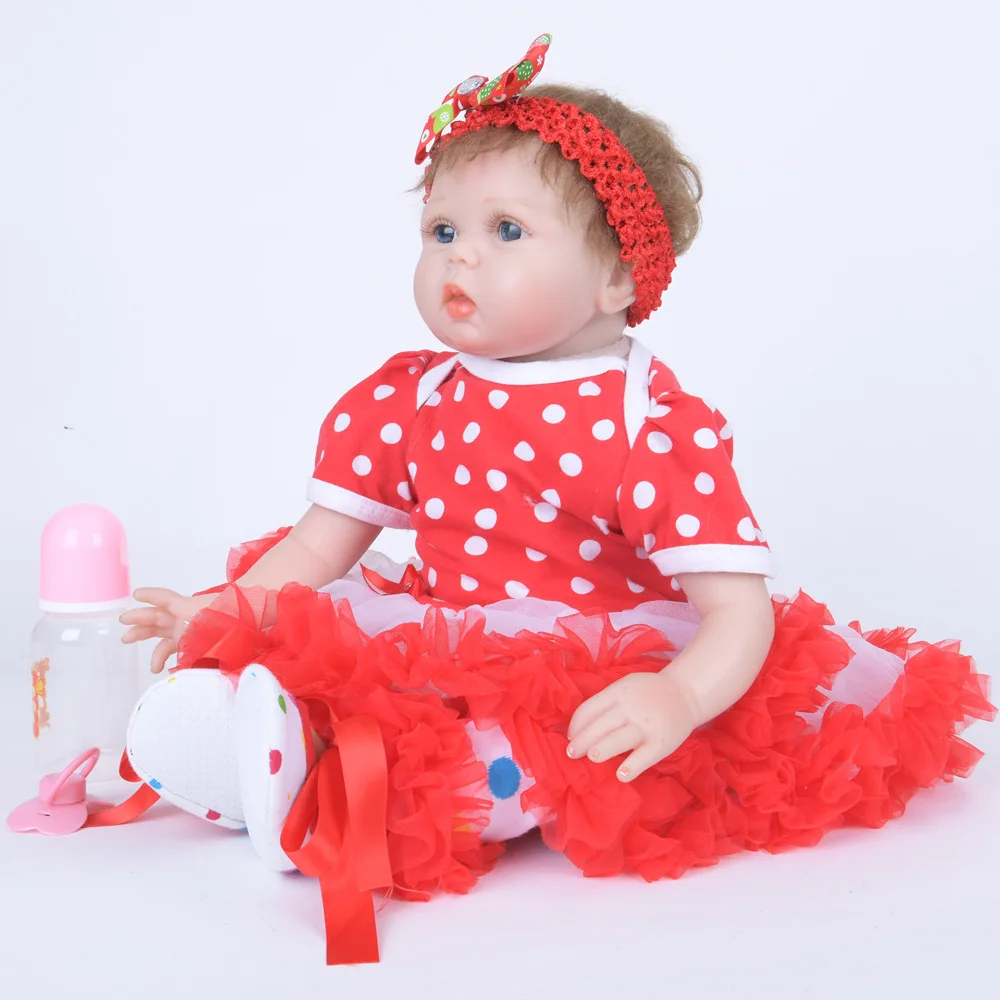 Кукла младенец из хлопка 22 дюйма 55 см|Игровые фигурки и трансформеры| |