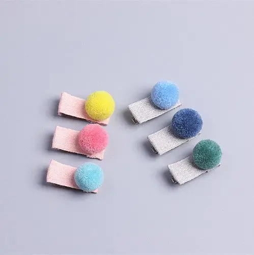 Новые стильные детские вязаные заколки в Корейском стиле на осень и зиму с украшениями; детская хлопковая тесьма; Все края входят в комплект; SAFE He