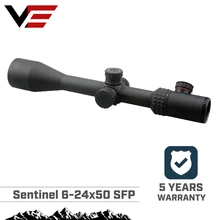 Векторная оптика Gen2 Sentinel 6-24x 50 мм снайперская Охотничья винтовка прицел Selescopic прицел револьверный замок особенность подходит для пневматического пистолета. 223. 308