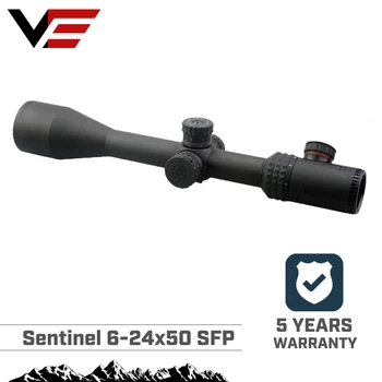

Vector Optics Gen2 Sentinel 6-24x 50mm Sniper Hunting Rifle Scope Selescopic Sight Turret Lock Feature fit for Air Gun .223 .308