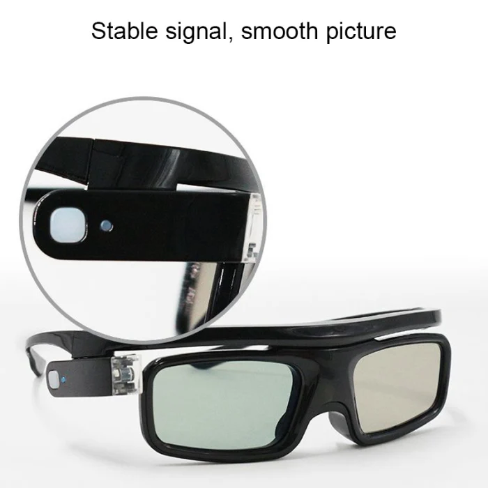 Lightweight Active Shutter Rechargeable 3D Glasses Goggles for DLP LINK Projector LHB99