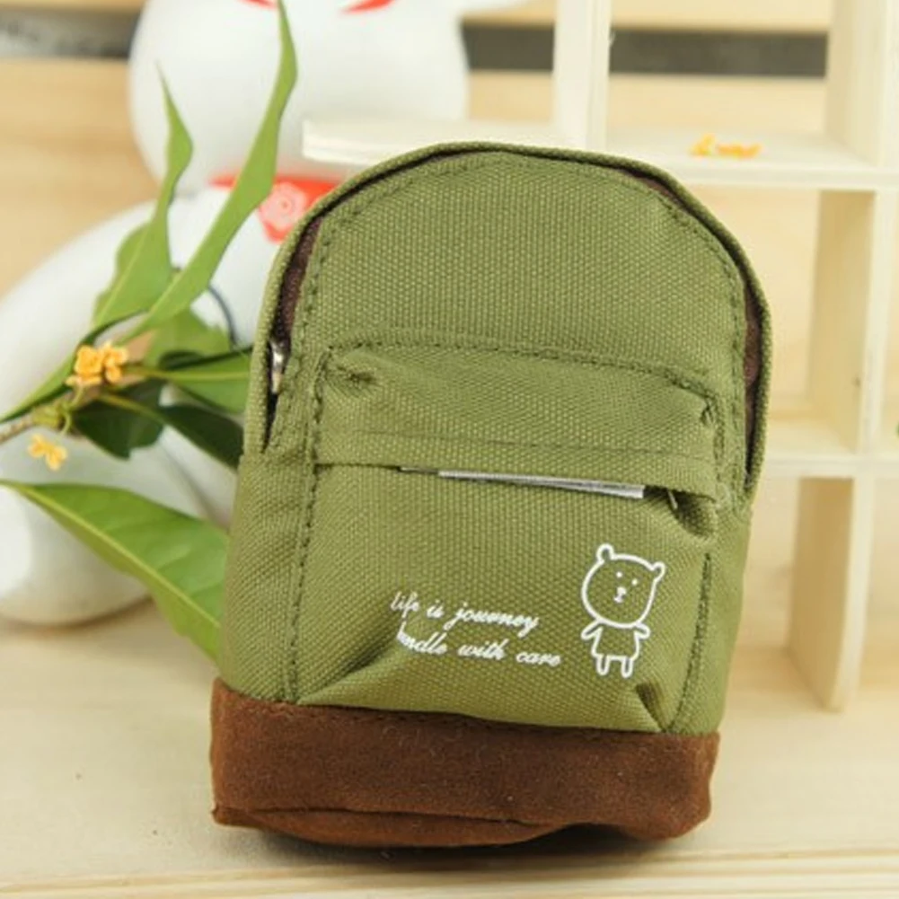 

Best Gift Canvas Mini Backpack Women Girls Kids Cheap Coin Pouch Drop Shipping