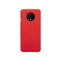 100% Original Official Oneplus 7T Silicone Red Back Soft Case Cover Without Retail box 1