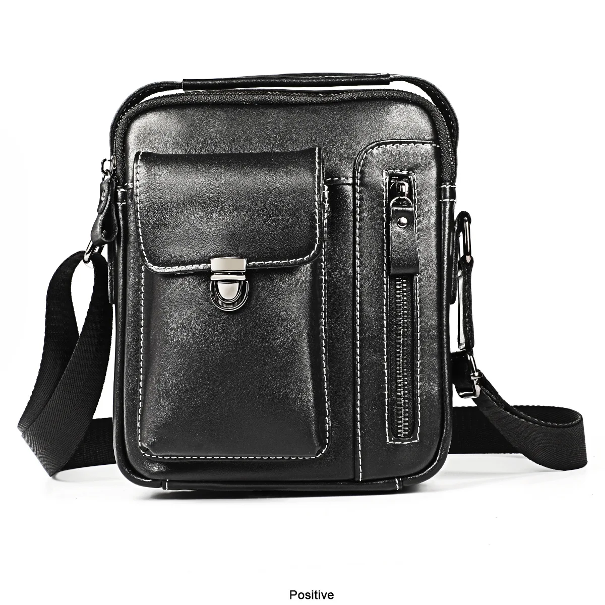 Large Capacity Zipper Wallet Mobile Phone Clutch Cowhide Leather Durable Anti-deform MultiFunction Multicard Wallets Coin Pocket