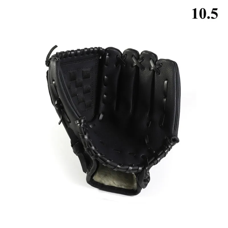 Outdoor Sports Three colors Baseball Glove Softball Practice Equipment Size 10.5/11.5/12.5 Left Hand for Adult Man Woman Train