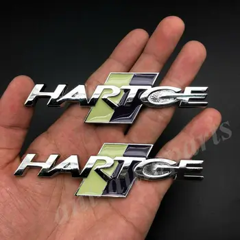 

2pcs Metal Chrome 3D HARTGE Car Trunk Rear Emblem Badge Decal Sticker