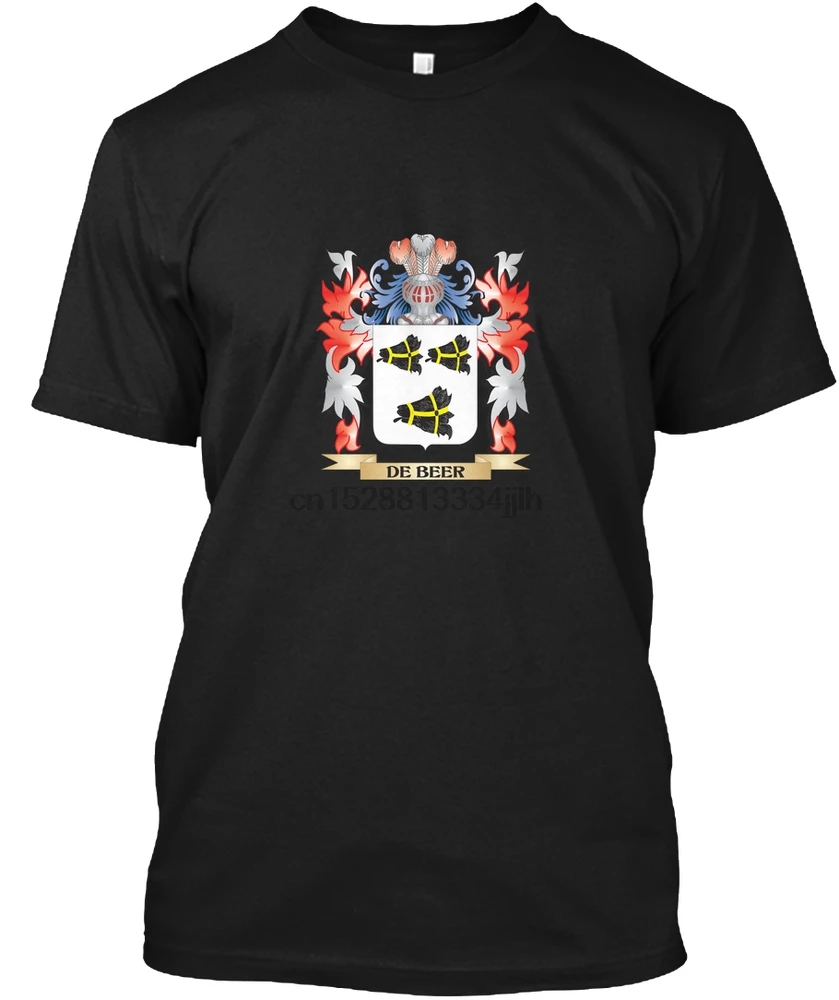 Мужская футболка De-Beer Coat of Arms-Семейная женская | одежда