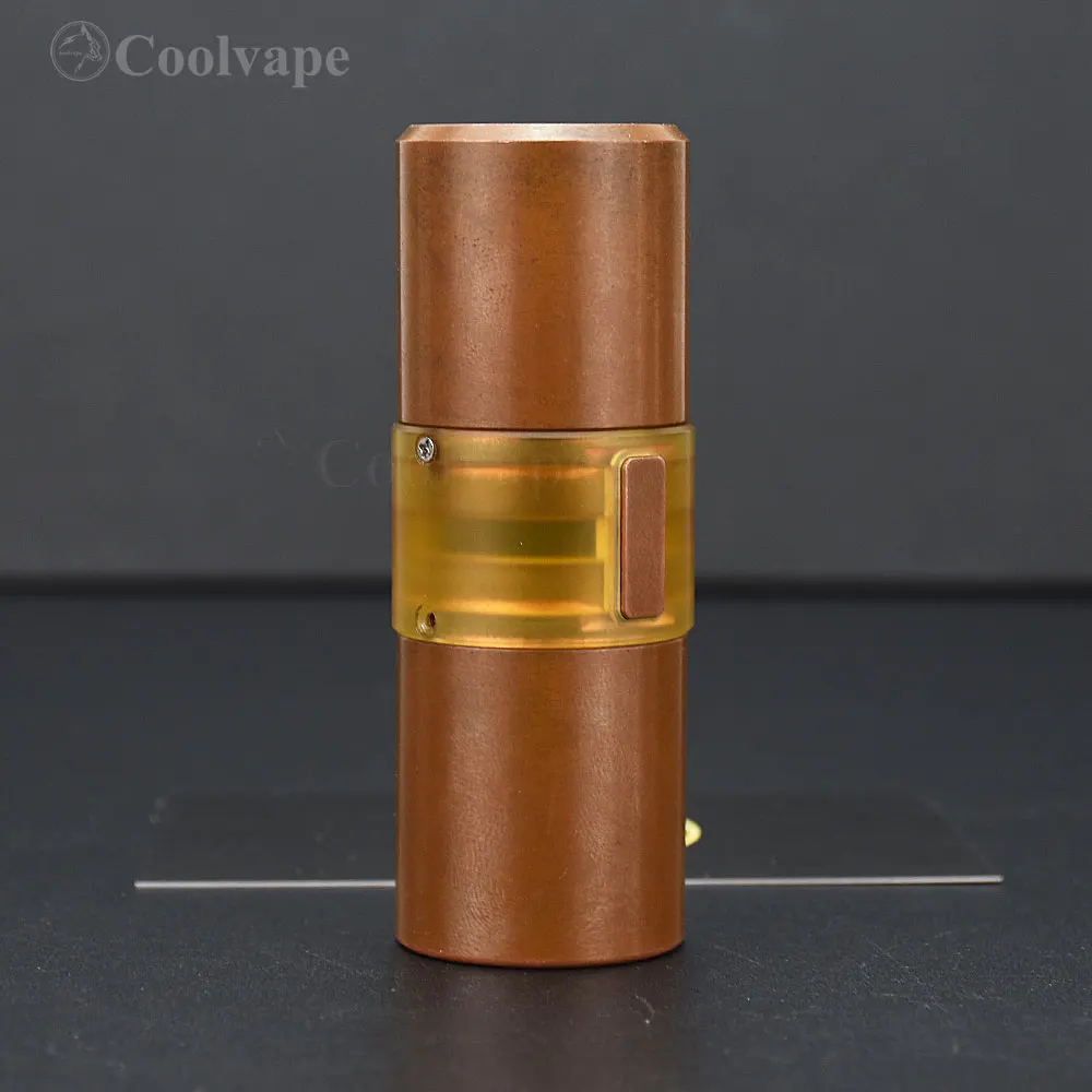 

Bestia mod Furia Mechanical mod 21700/20700/18650 battery brass red copper Side fire vape fit qp kali v2 rda Coilturd AN RDA