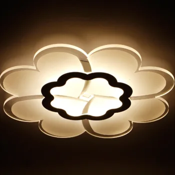 

Acylic Ceiling Lights Square Rings For Living Room Bedroom Home AC85-265V Modern Led Ceiling Lamp Fixtures lustre plafonnier