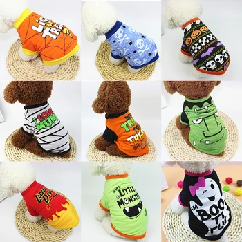 

Halloween Pet Clothes For Dog Cats Clothing for Dogs Coat Shirts Christmas Pets Dog Mascotas Cats Clothes Hoodies Chihuahua