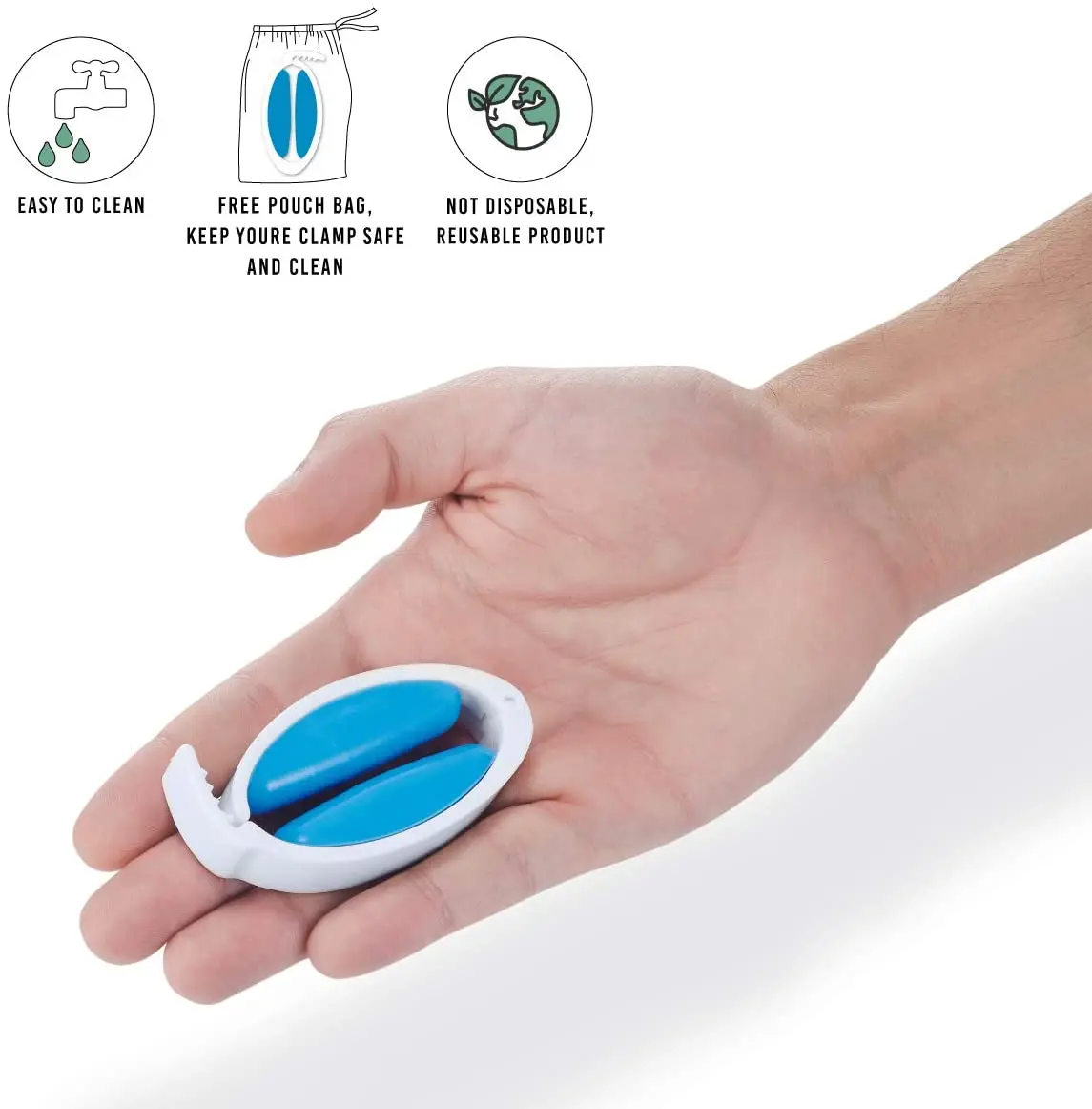 Medical zen hanger penis master Manage Urinary Incontinence care clip for Men Male Penile Clamp