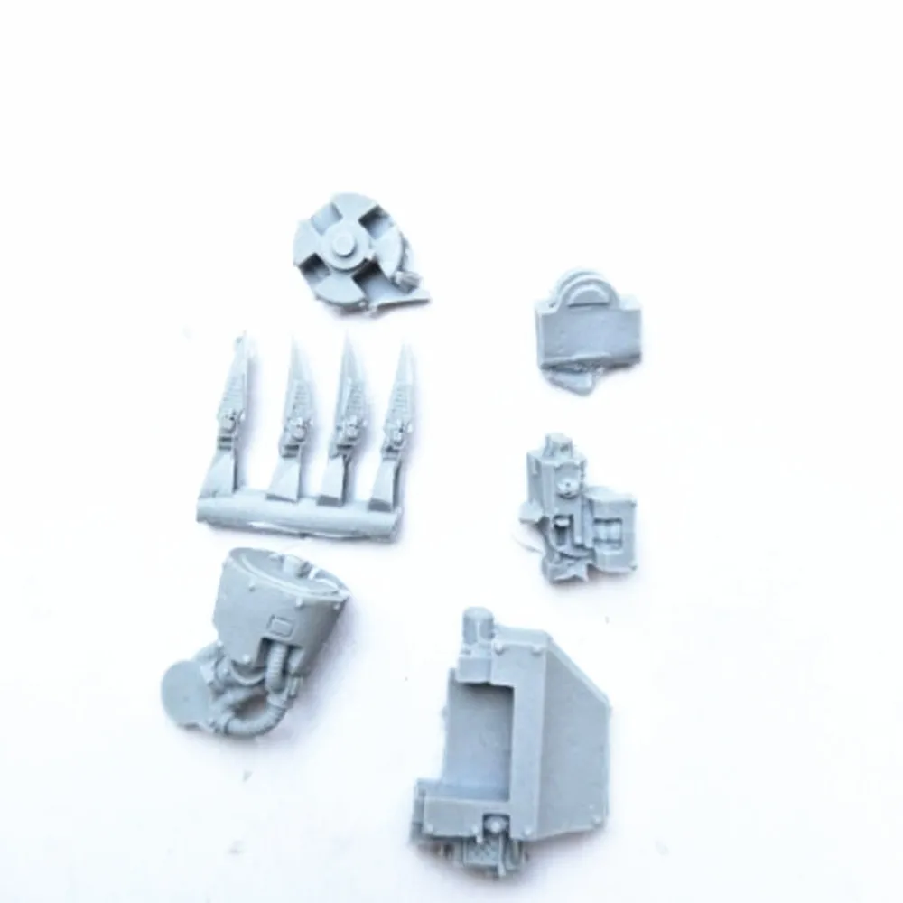 Resin смоляная фигурка, набор моделей для MKIV Castaferum Dreadnought CCW с тяжелым болтером, разобранным