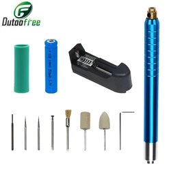 Mini stylo de polissage sans fil pour réparation de téléphone, puce IC, polissage, meulage, coupe, Nail Art, multifonction, stylo de gravure électrique 
