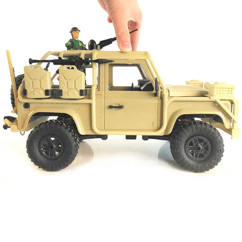 

MN Model MN96 1/12 2.4G 4WD Proportional Control Rc Car with LED Light Climbing Off-Road Truck RTR Vehicle Toy Y4QA
