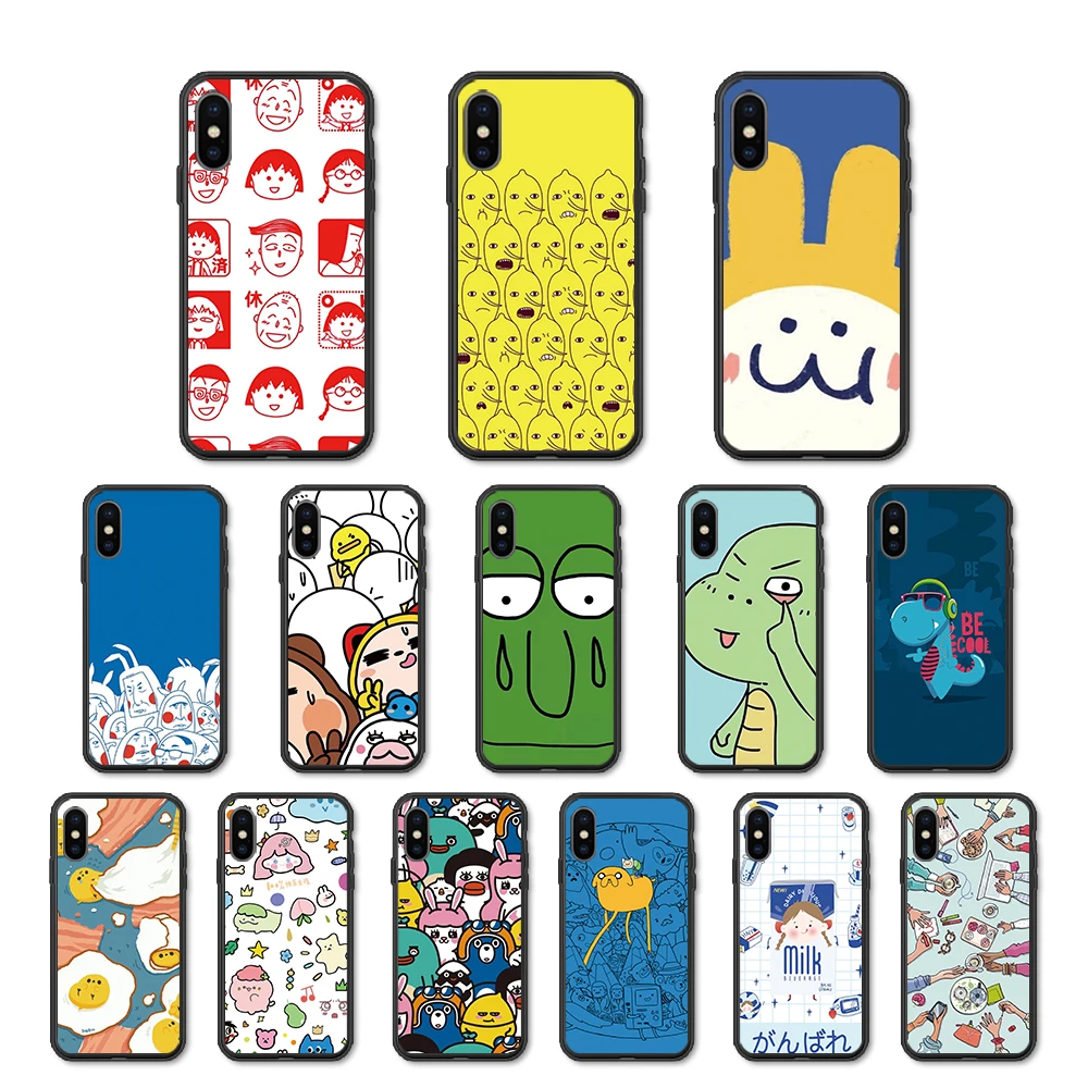Silicone case For Xiaomi mi 8 LITE SE Case 6.26 inch TPU Xiomi mi8 8lite Back Cover coque capa bag cute Graffiti | Мобильные