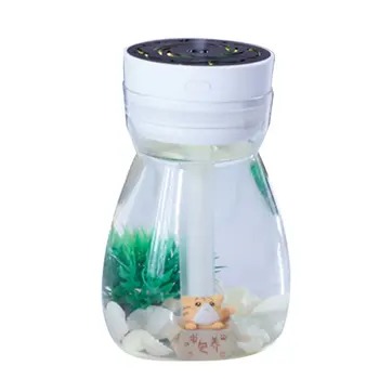 

Phoenix Colorful Light Bottle Humidifier Mini Usb Home Desktop Mute Hydrating Artifact Ultra Quiet Spray