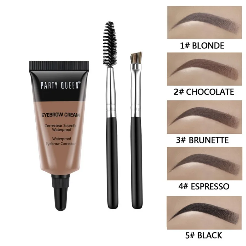 Microblading бровей татуировки Ручка кисти комплект Водонепроницаемый бровей Гель татуировки краски макияж хна крем-краска для бровей Makeu
